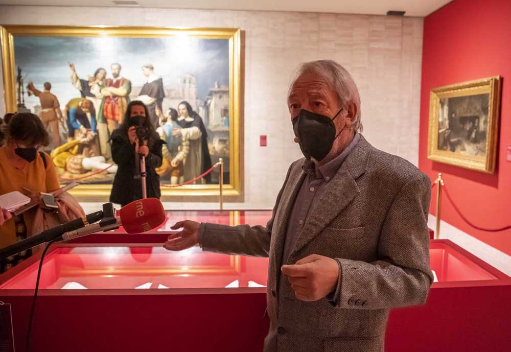 Eduardo Margareto ICAL. Inauguración de la exposición ‘Comuneros. 500 años’, con motivo del V centenario del movimiento comunero.
