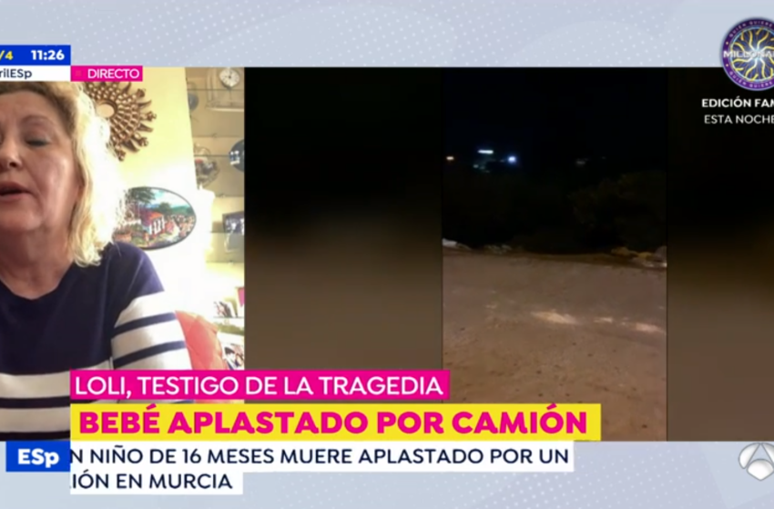  VÍDEO | El niño de un año que murió atropellado en Murcia salió de casa mientras su familia estaba cenando y fue arrollado por un camión