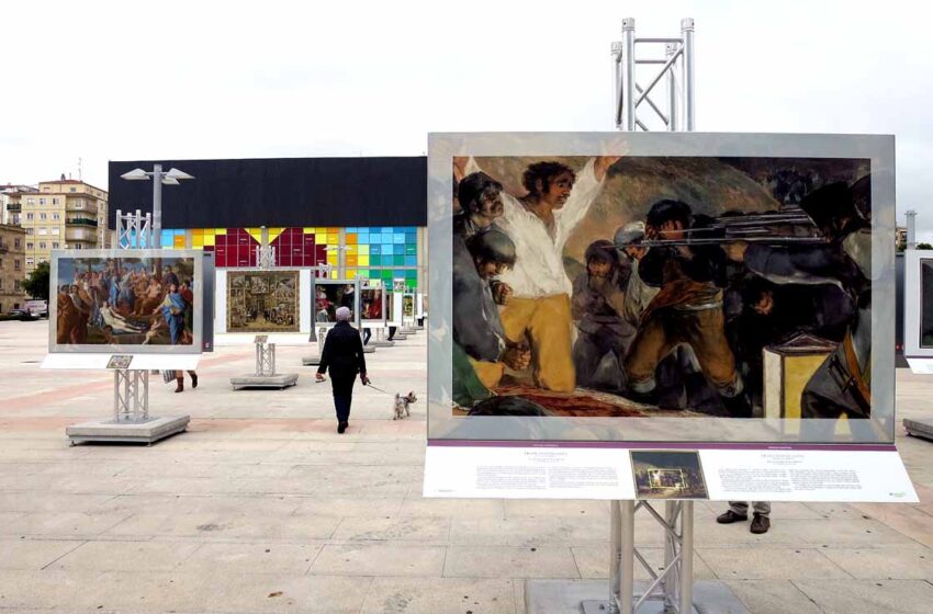  La Plaza de la Concordia expone 50 obras o detalles del original hasta el 31 de mayo