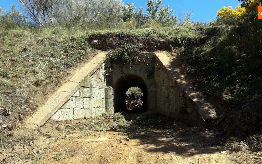  Descubierto un paso subterráneo bajo la vía férrea en Hinojosa de Duero