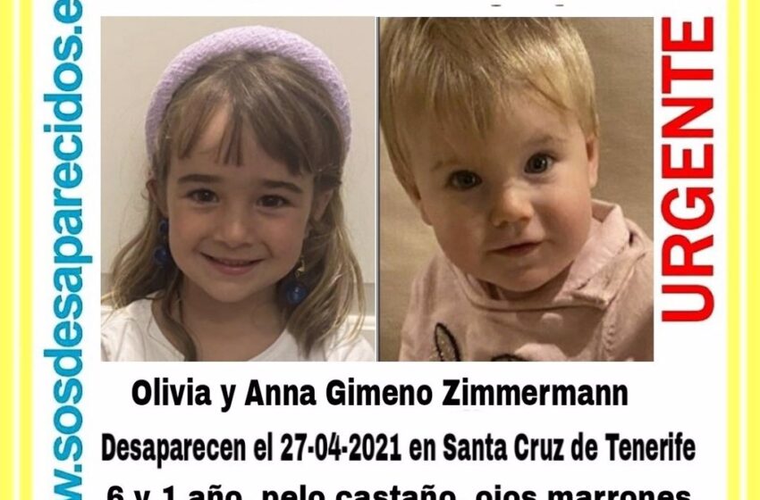  Se cumplen siete días de la desaparición de las dos niñas y su padre en Tenerife
