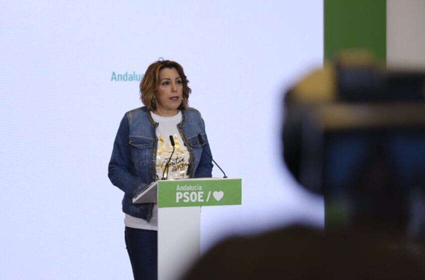  Susana Díaz pide a Ferraz adelantar las primarias en Andalucía y confirma su candidatura