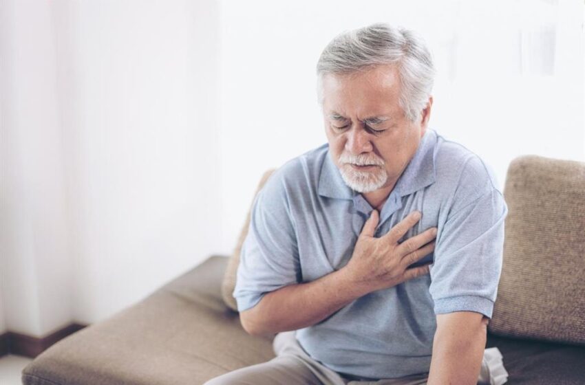 Los problemas respiratorios, segundo síntoma más frecuente de los infartos