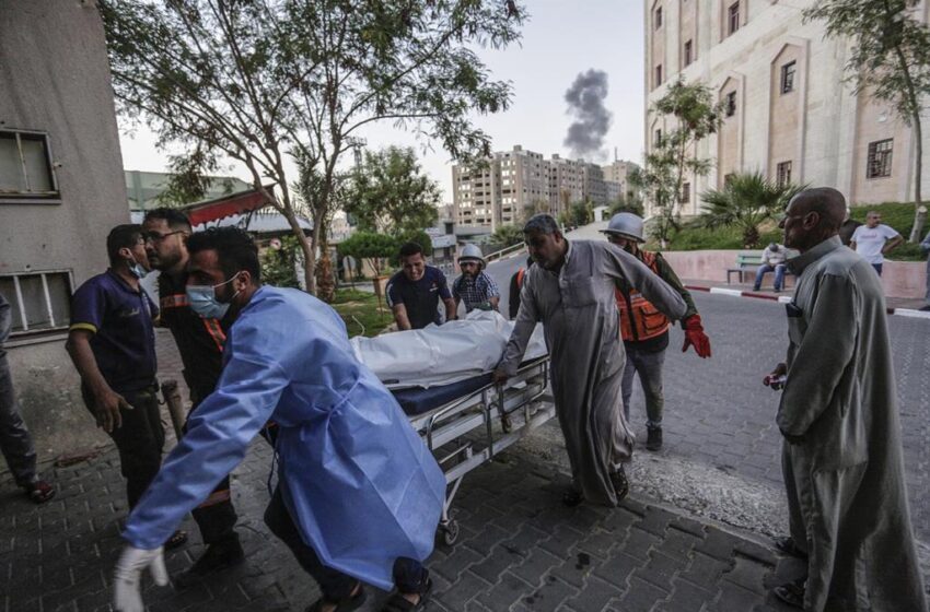  Ascienden a 115 los palestinos muertos mientras Israel denuncia nuevos cohetes lanzados desde Gaza