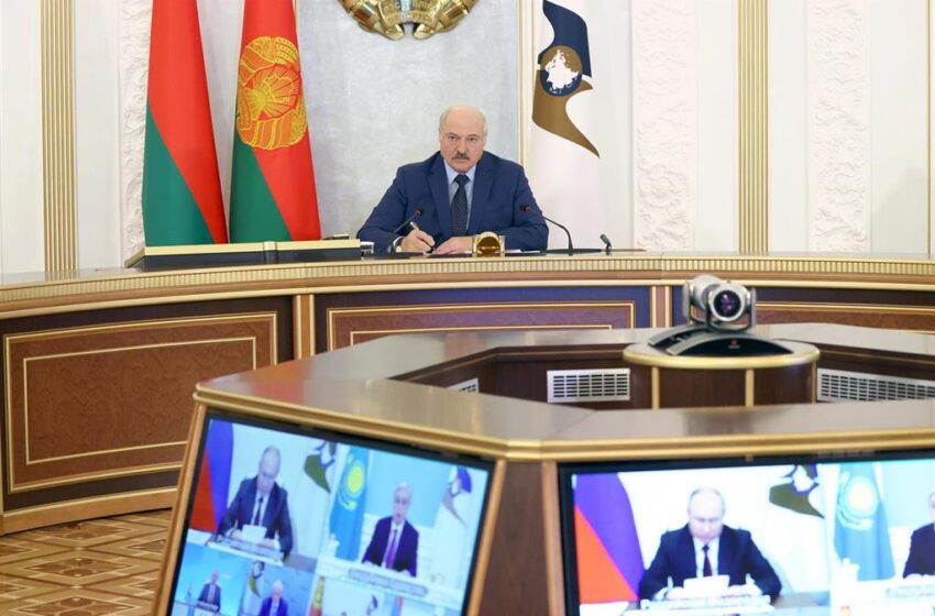 Lukashenko lleva al cielo la persecución de la oposición en Bielorrusia
