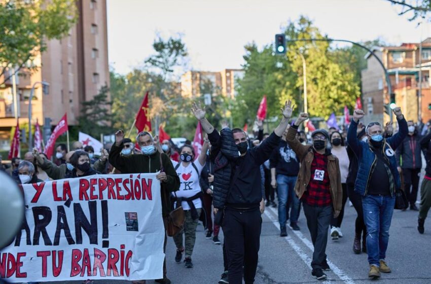 Las manifestaciones van cogiendo impulso en Madrid con una cifra récord en abril de 443