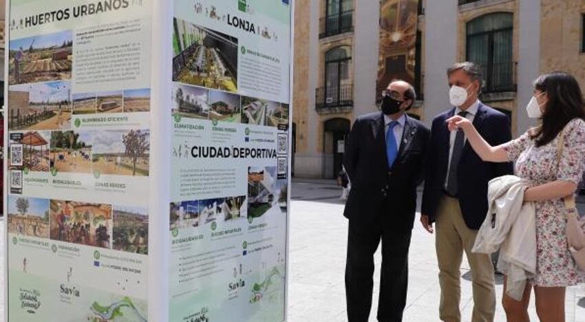  El Ayuntamiento muestra en una exposición el «avanzado estado de ejecución» del proyecto Edusi Tormes+