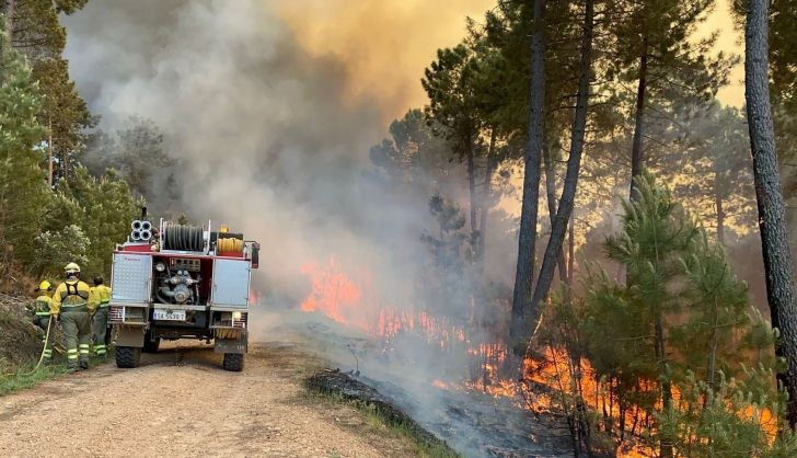  CGT exige la activación durante todo el año del operativo de extinción de incendios tras el «desastre» de Serradilla…