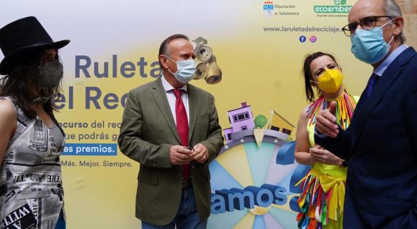  La Diputación de Salamanca lanza la campaña ‘La ruleta del reciclaje’