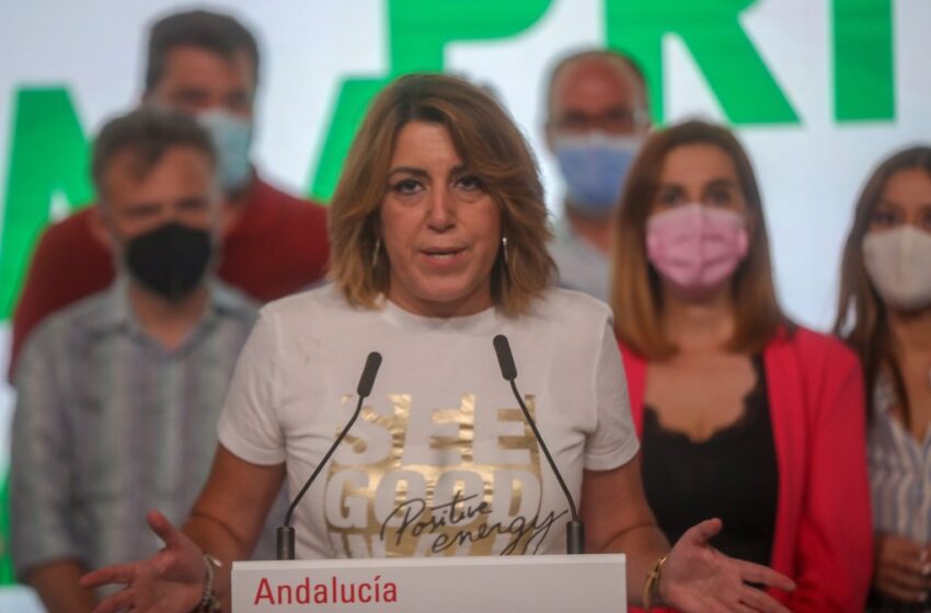  Susana Díaz quiere seguir como secretaria general del PSOE-A hasta el congreso y no aspirará a la reelección