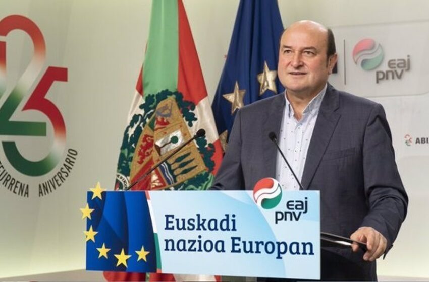  PNV reclama al Estado el reconocimiento de Euskadi y Cataluña como naciones, la bilateralidad y un sistema de garantías