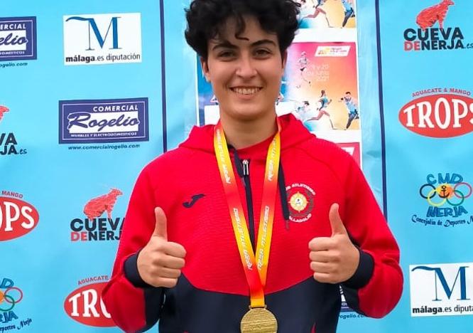  La salmantina María Durán, campeona de España sub-23 de lanzamiento de jabalina