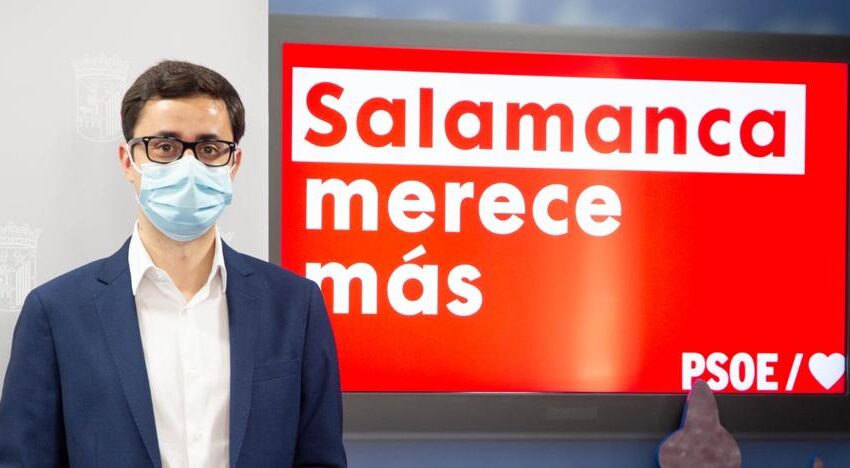  El PSOE califica como «decadente» la gestión de PP y Ciudadanos tras medio mandato en Salamanca