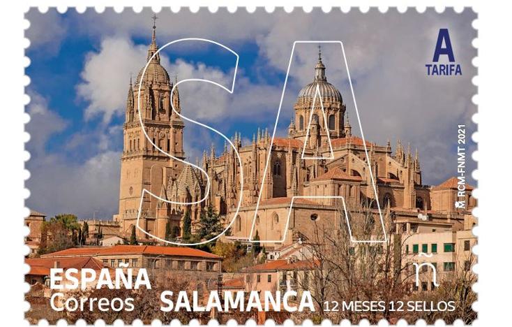  Correos emite un sello dedicado a la provincia de Salamanca