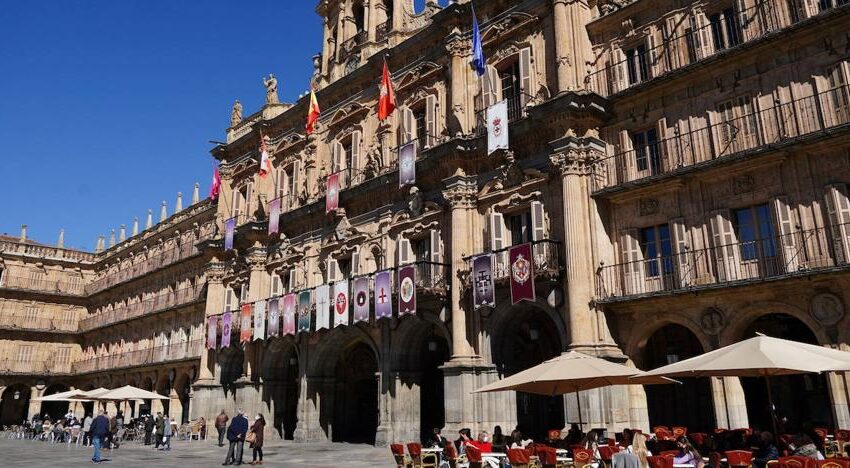  Salamanca acoge el rodaje de ‘El Viaje Extraordinario’, película promocional del Grupo de Ciudades Patrimonio