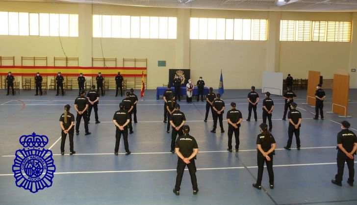 Se incorporan a la Comisaría de Salamanca 16 policías que realizarán el periodo formativo de prácticas