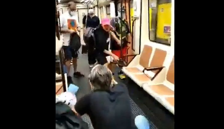  VÍDEO | La Policía Nacional detiene al joven que agredió violentamente a un sanitario en el Metro de Madrid
