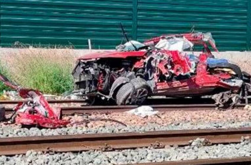  Impresionante accidente entre un tren y un vehículo que deja cuatro fallecidos en Alicante