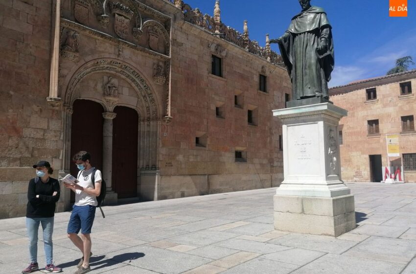  “Llegar a Salamanca ha sido apasionante por la majestuosidad de los edificios, es impresionante ver esto, su piedra y su luz”