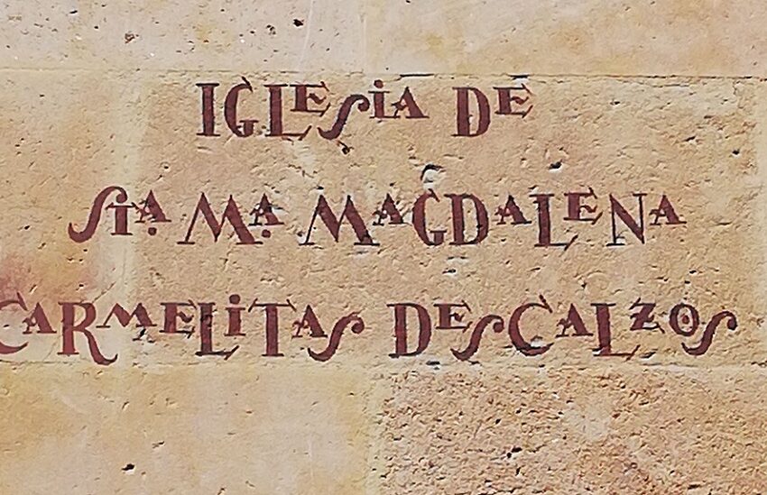  Primer aniversario de la misa en honor a Santa María Magdalena en Salamanca 