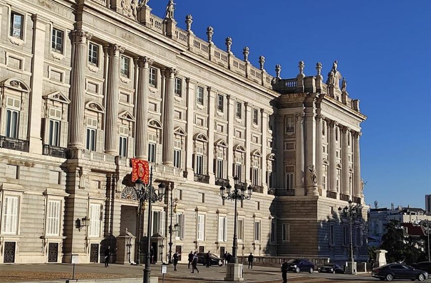  Todo listo en el Palacio Real para el homenaje de Estado a las víctimas del Covid