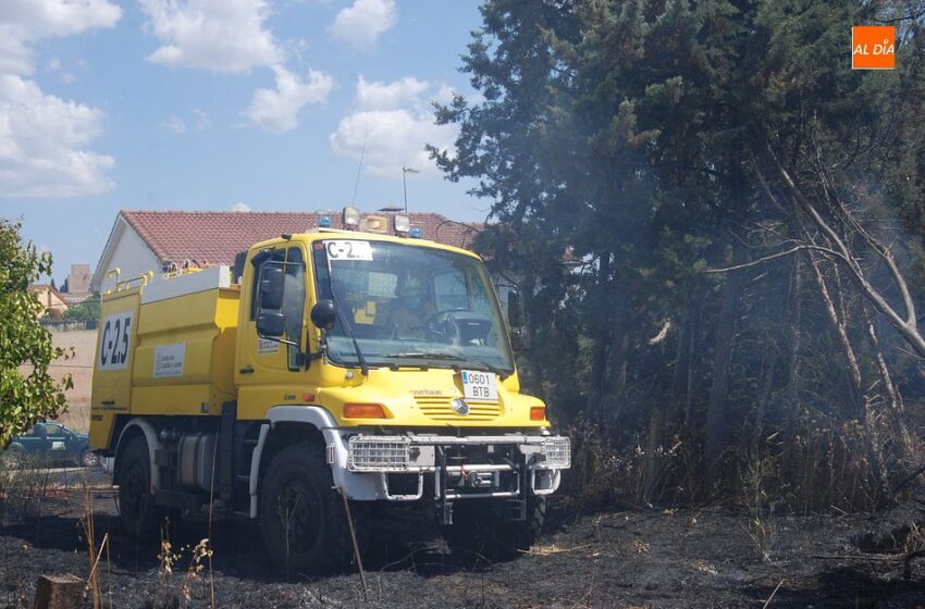 Un incendio provocado en Machacón consume casi 45 hectáreas de terreno