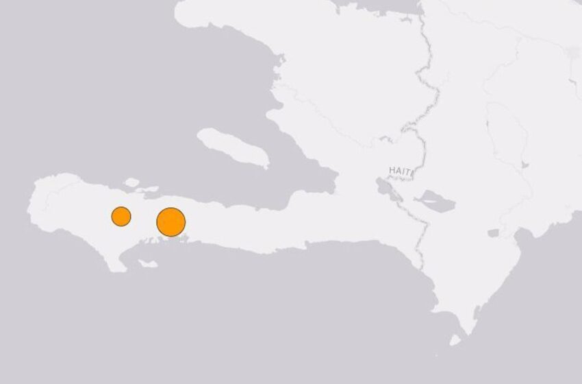  Registrado un seísmo de magnitud 7,2 en la costa de Haití