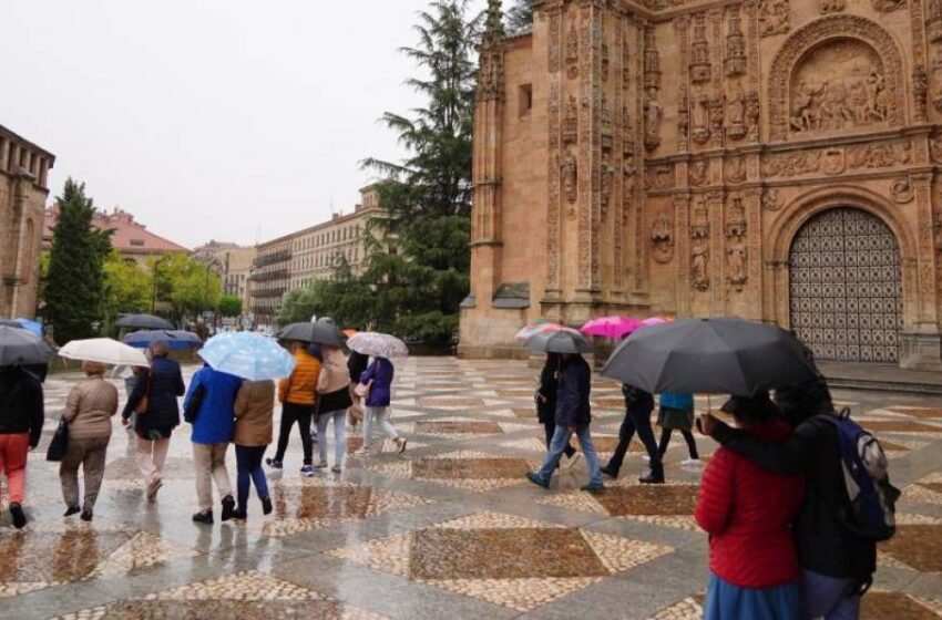  Alerta amarilla por lluvias y tormentas en el sur de Salamanca y Ávila