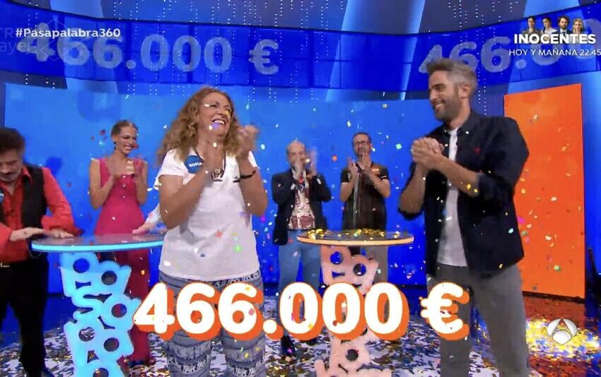  La bilbaína Sofía Álvarez gana el bote de ‘Pasapalabra’ y se lleva 466.000 euros