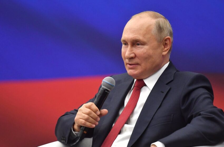  Putin, en aislamiento por ser contacto estrecho de varios positivos en COVID-19