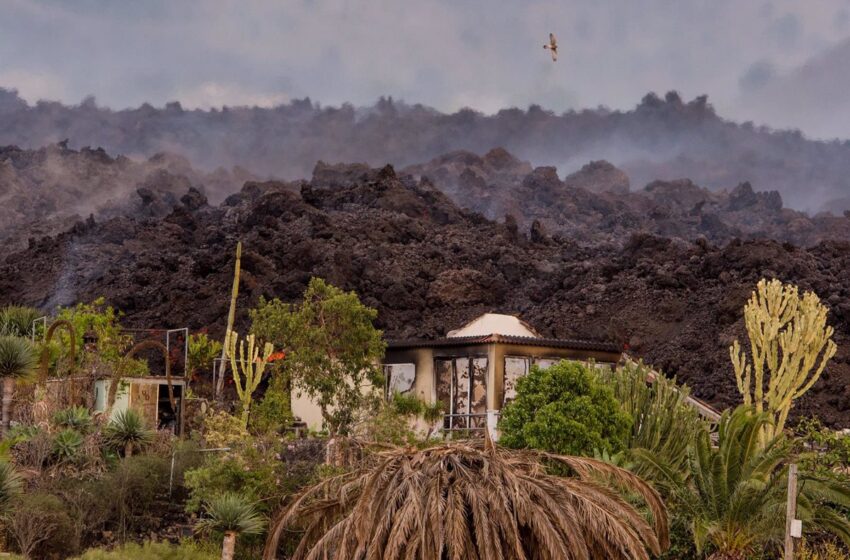  La lava cubre más de 150 hectáreas en La Palma y arrasa 320 edificaciones