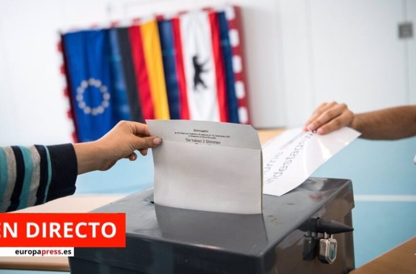  Elecciones en Alemania | Directo: La participación en las elecciones alemanas cae más de cuatro puntos hasta las 14:00