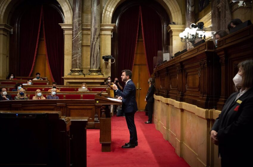  Aragonès pide al independentismo «aparcar tacticismos y subirse al tren» del diálogo