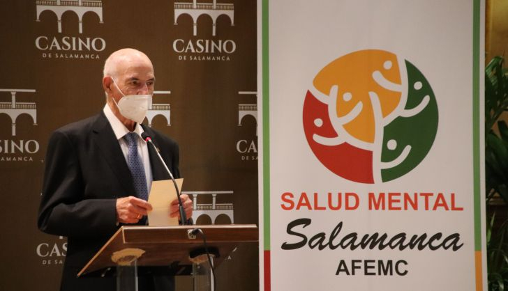  Emotivo homenaje a Eusebio Pérez, presidente de Salud Mental Salamanca durante casi 30 años