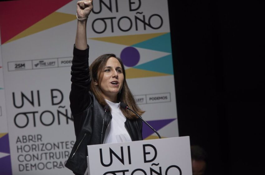  Belarra e Iglesias apoyan el «frente amplio» liderado por Díaz para superar al PSOE en el arco progresista