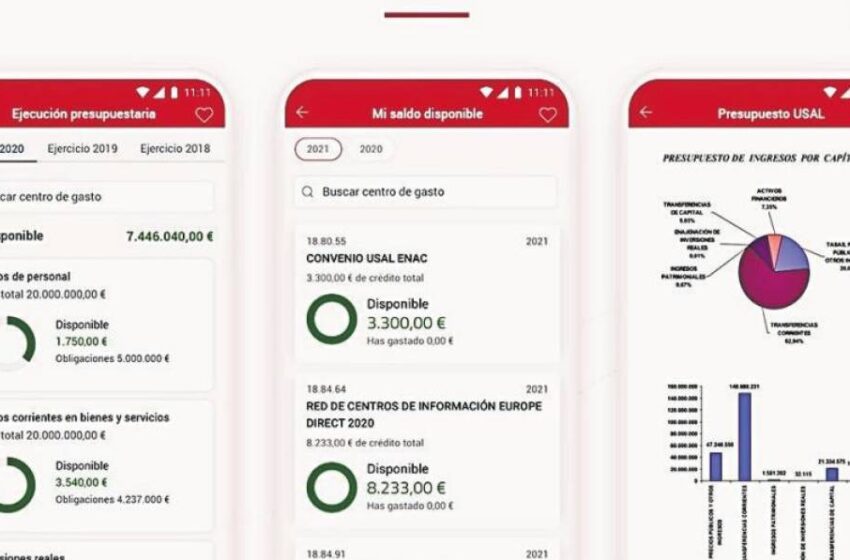  La novedosa ‘app’ para consultar nóminas y hacer gestiones desde el móvil de la Universidad