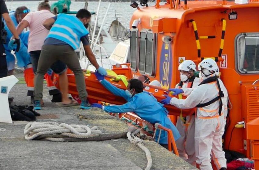  8 migrantes fallecidos y 169 rescatados durante el fin de semana al sur de Gran Canaria