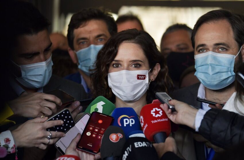  Ayuso pide celebrar pronto el congreso del PP de Madrid para «evitar desgaste» y apuesta por la unidad y la integración