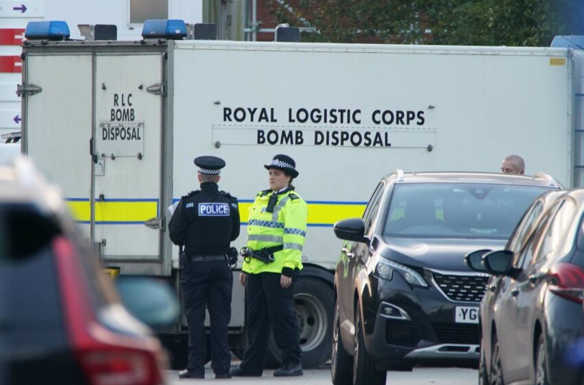  La Policía considera un incidente terrorista la explosión del domingo en un hospital de Liverpool