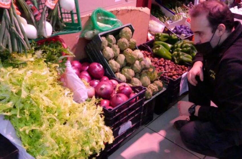  El mercado en Salamanca: El frío sube las verduras