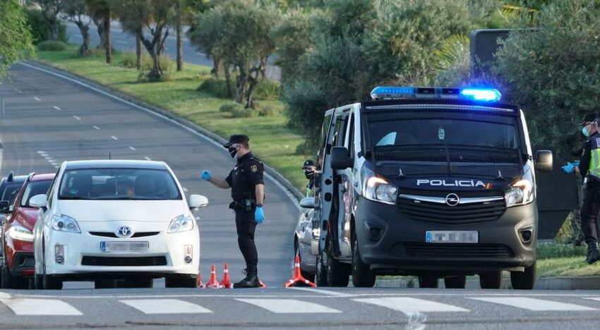  Detenido en Las Berlanas (Ávila) tras huir de un control policial en la A-50 en Peñaranda de Bracamonte