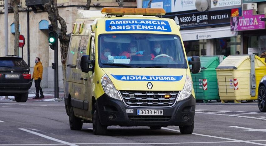  Un hombre infartado salvado por la Policía Local en la plaza de España de Salamanca