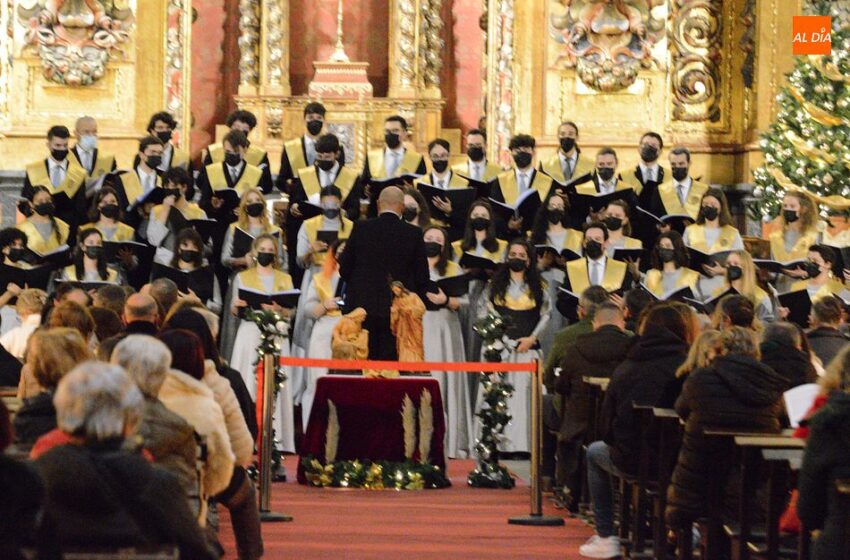  El Coro Tomás Luis de Victoria endulza la Navidad en Salamanca con su música