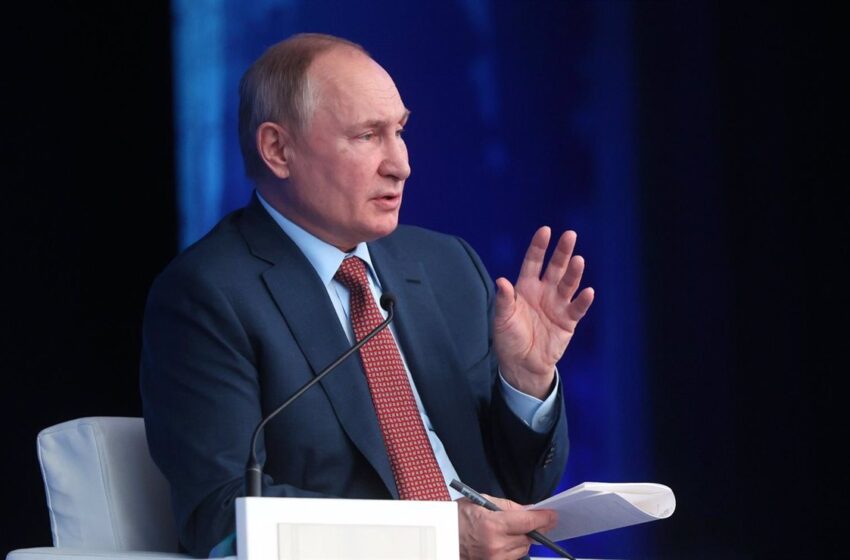  Putin responsabiliza a EEUU de la tensión actual en Europa