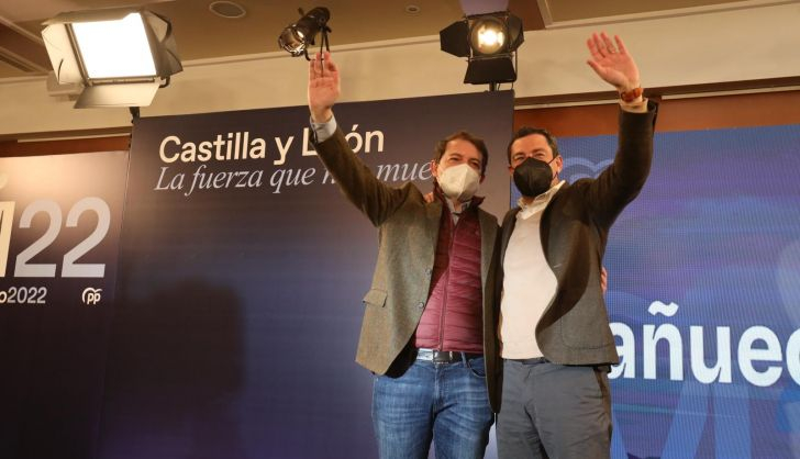  Mañueco se da un baño de masas en Salamanca: “Necesitamos una movilización sin precedentes concentrada en el PP para gobernar en solitario”