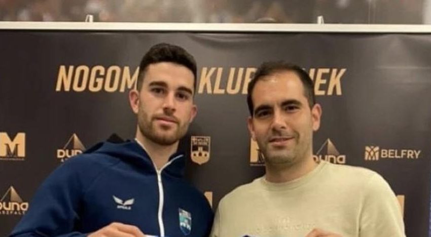  El salmantino Diego Barri deja el Badajoz y firma por el NK Osijek de la Primera División croata