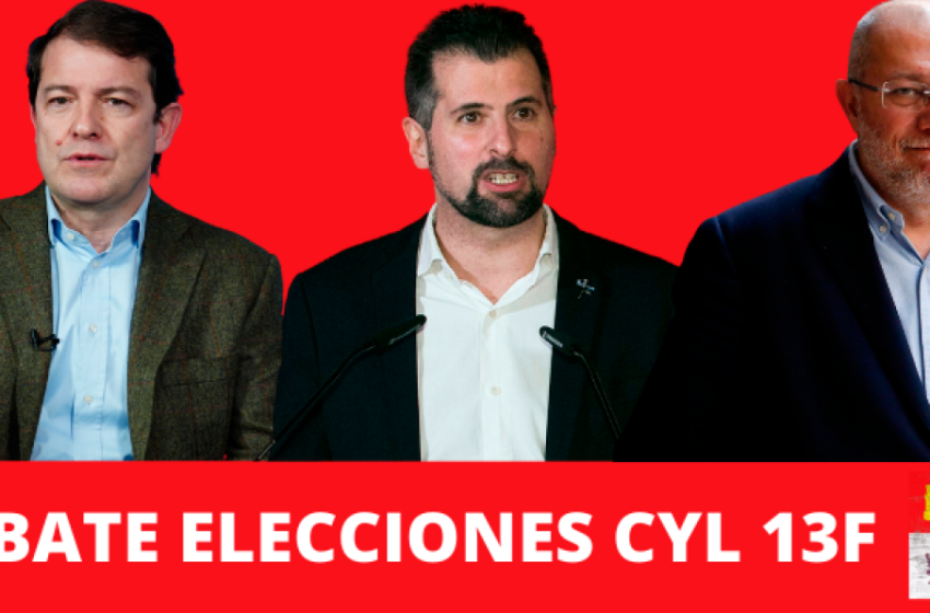  El primer debate de las elecciones de Castilla y León, EN DIRECTO