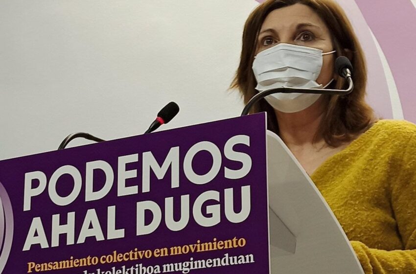  Garrido (Podemos) respalda los actos por los presos de Sare, pero pide que acaben definitivamente los ongi etorris