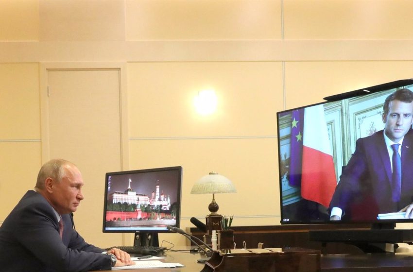  Putin dice a Macron que EEUU y la OTAN «no han tenido en cuenta» las «preocupaciones» de Moscú
