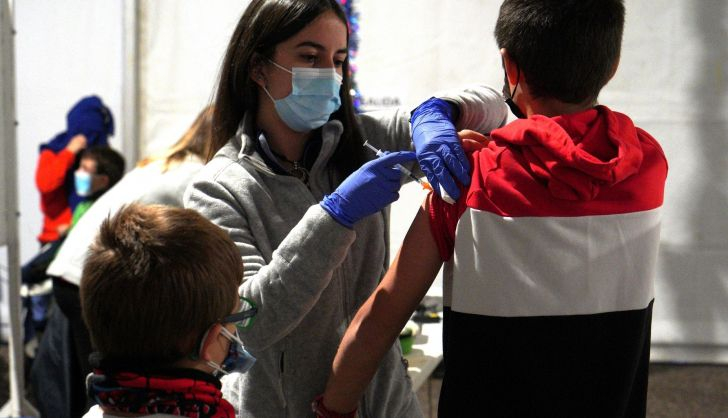  Nuevas repescas de vacunación en la provincia para los niños de entre 5 y 11 años
